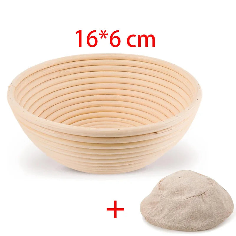 panier à pain en rotin naturel fait main pour fermentation de pâte au levain - vue 17 sur 21