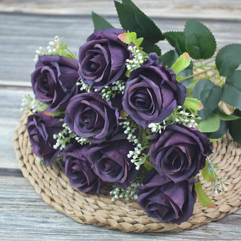 bouquet de pivoines artificielles pour décoration élégante et moderne - vue 8 sur 13