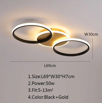 Plafonnier moderne Led d'intérieur