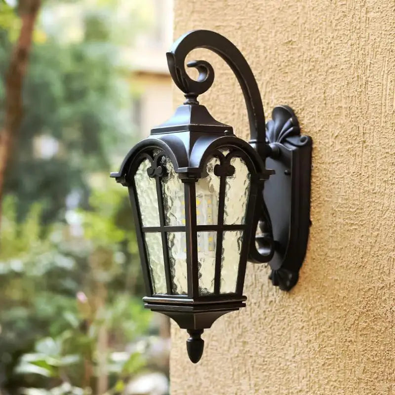 applique murale en aluminium pour éclairage extérieur et jardin - vue 6 sur 8