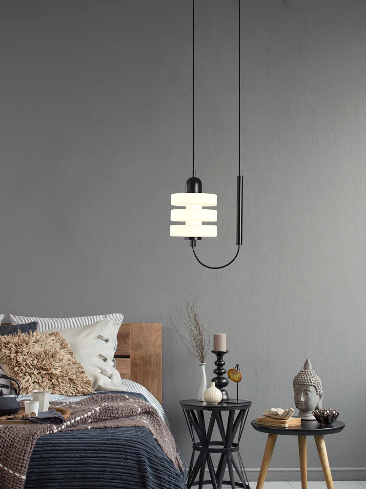 lustre minimaliste en verre pour un éclairage moderne - vue 4 sur 7
