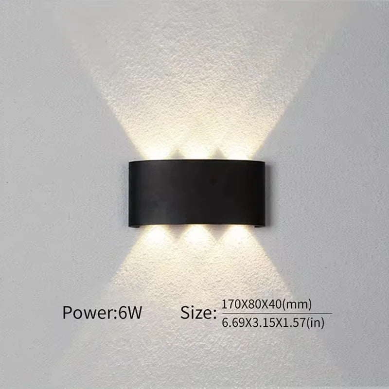 applique murale extérieure led étanche pour éclairage moderne