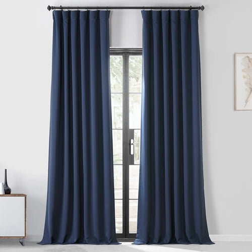 Rideau occultant moderne plissé pour salon ou chambre