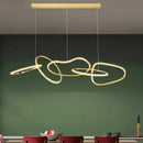 Chambre moderne salle à manger décorative led plafonniers lampes suspendues éclairage intérieur éclairage intérieur plafonnier lustre