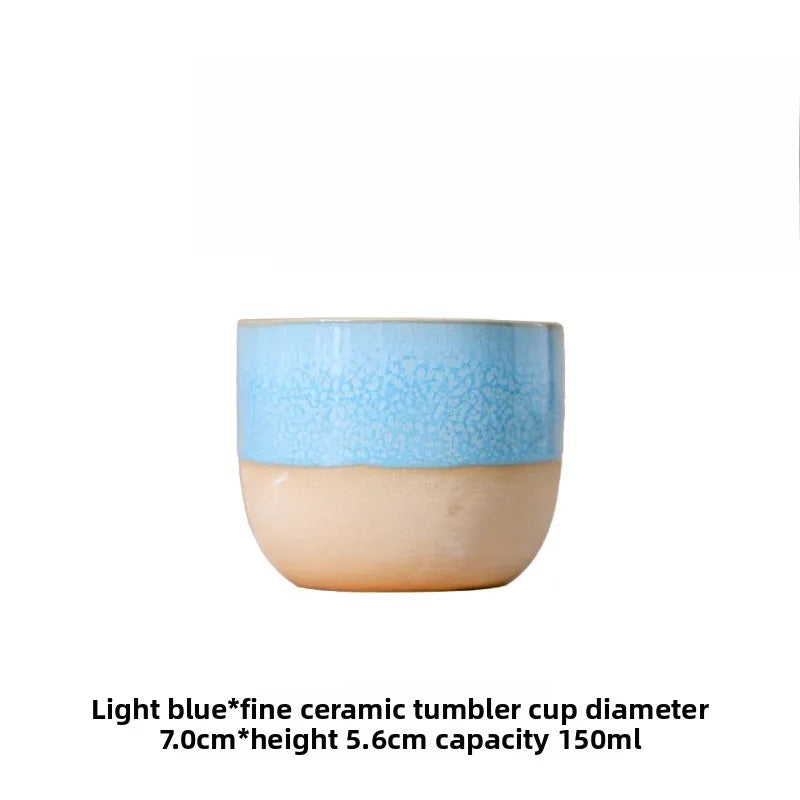Mug ceramique boheme marocain fait main tasse artisanale - vue 7 sur 7