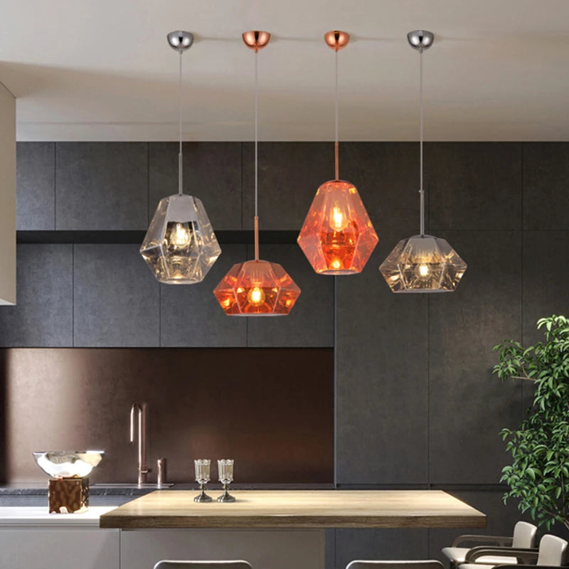 lustre nordique moderne pour bar restaurant café créatif - vue 3 sur 14