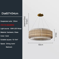 Lustre Led de luxe pour salon
