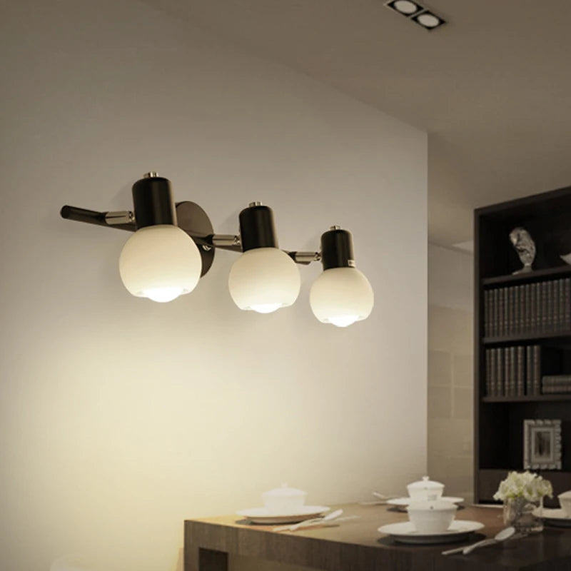 applique murale rotative moderne pour déco intérieure et éclairage - vue 5 sur 16