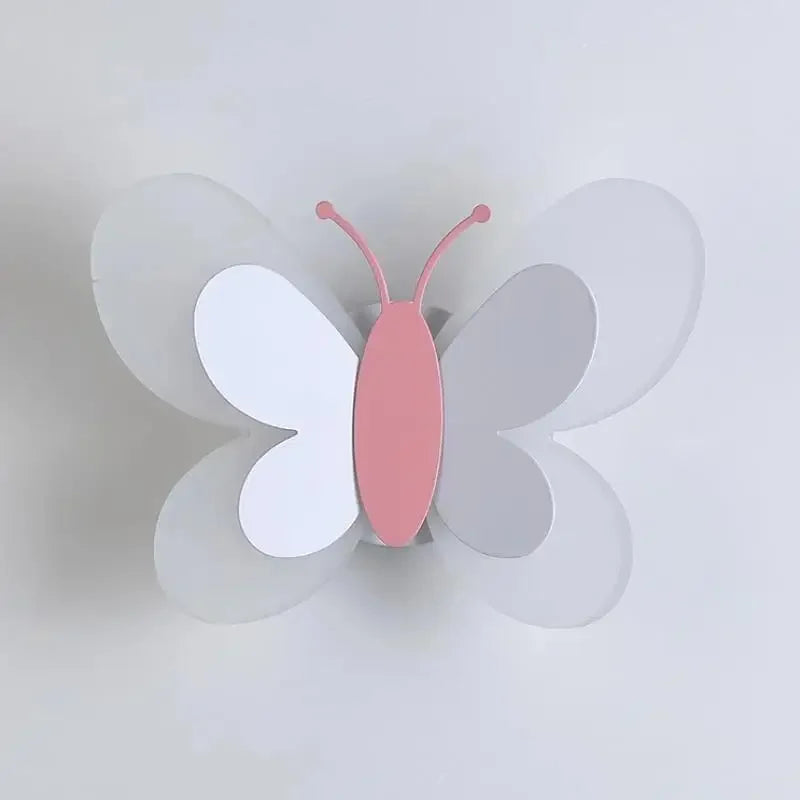 applique murale led papillon décorative pour chambre d'enfant - vue 8 sur 8
