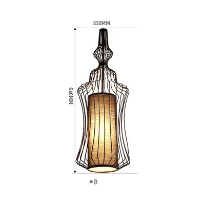 suspension vintage aristocrat pour restaurant et hôtel haut plafond - vue 13 sur 14