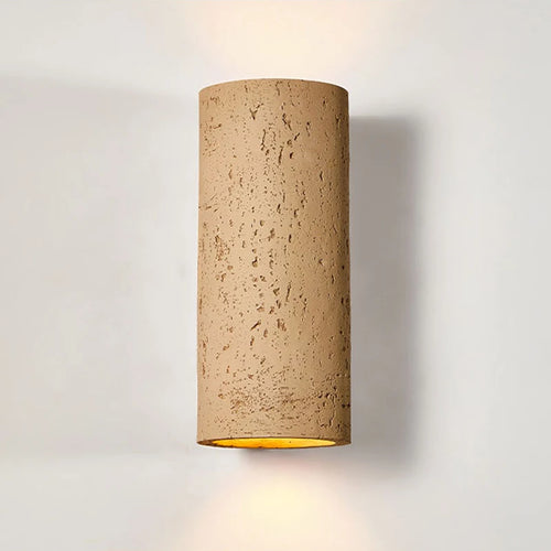 applique murale led en ciment style nostalgique décoration rétro wabi sabi