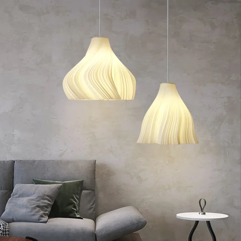 suspension Nordique 3D lumières Art créatif pour salon salle à manger maison cuisine île décor