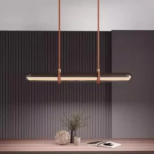 suspension en verre stylée pour bureau et restaurant - vue 3 sur 7