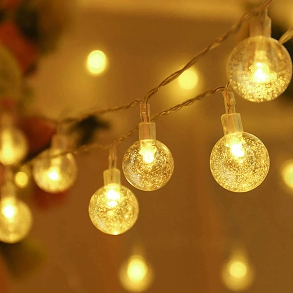 guirlande lumineuse led étanche pour décoration extérieure de jardin Noël - vue 2 sur 8