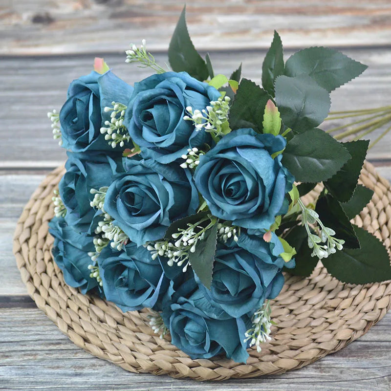 bouquet de pivoines artificielles pour décoration élégante et moderne - vue 10 sur 13
