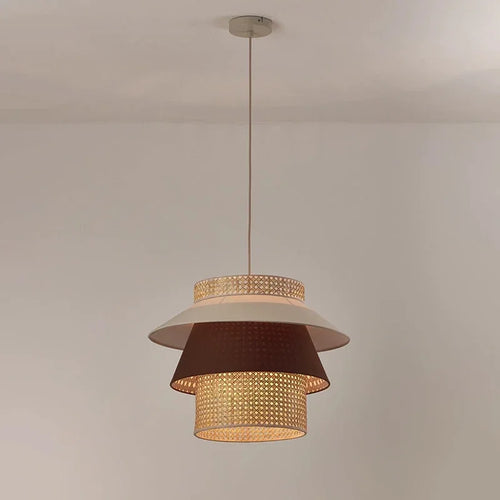 suspension nordique rétro en corde de chanvre artisanale pour décoration intérieure - vue 5 sur 9