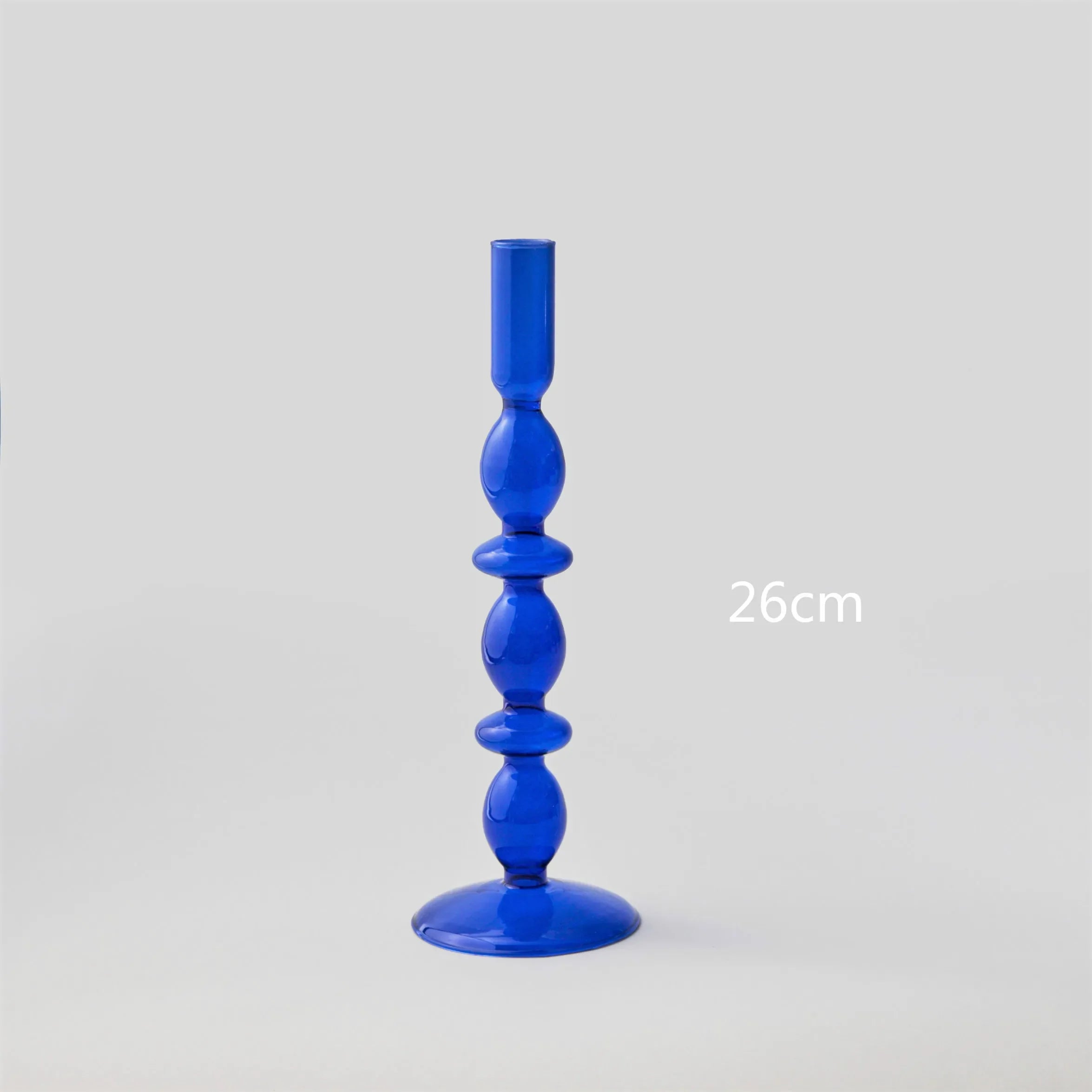 bougeoir décoratif en verre moderne pour événements et décoration intérieure - vue 15 sur 16