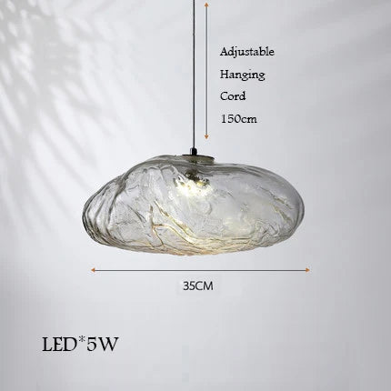 lustre en verre design nuage pour un intérieur créatif - vue 12 sur 21