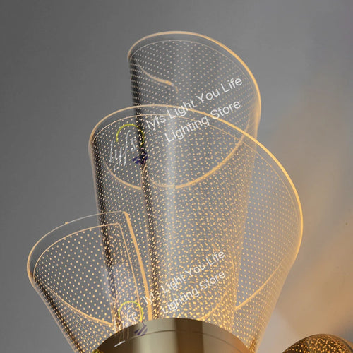 Applique murale LED luxe nordique