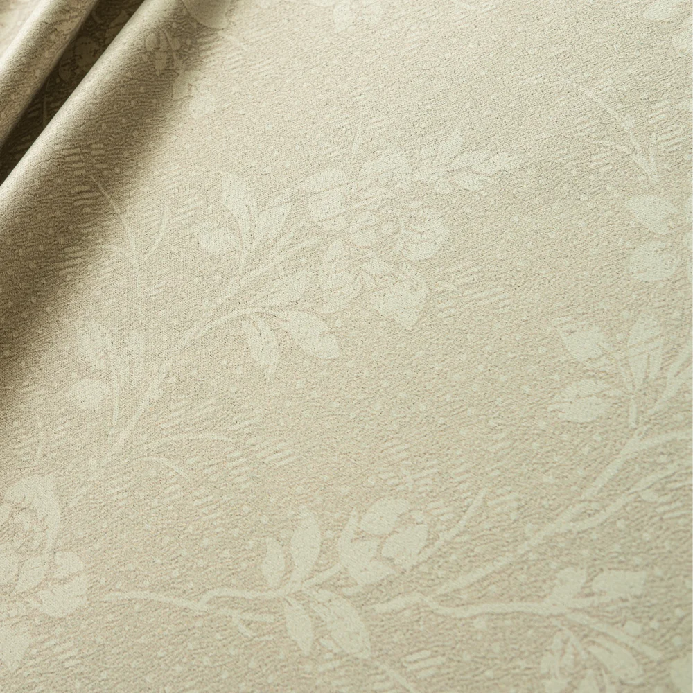 Rideau occultant thermique à motif floral salon chambre