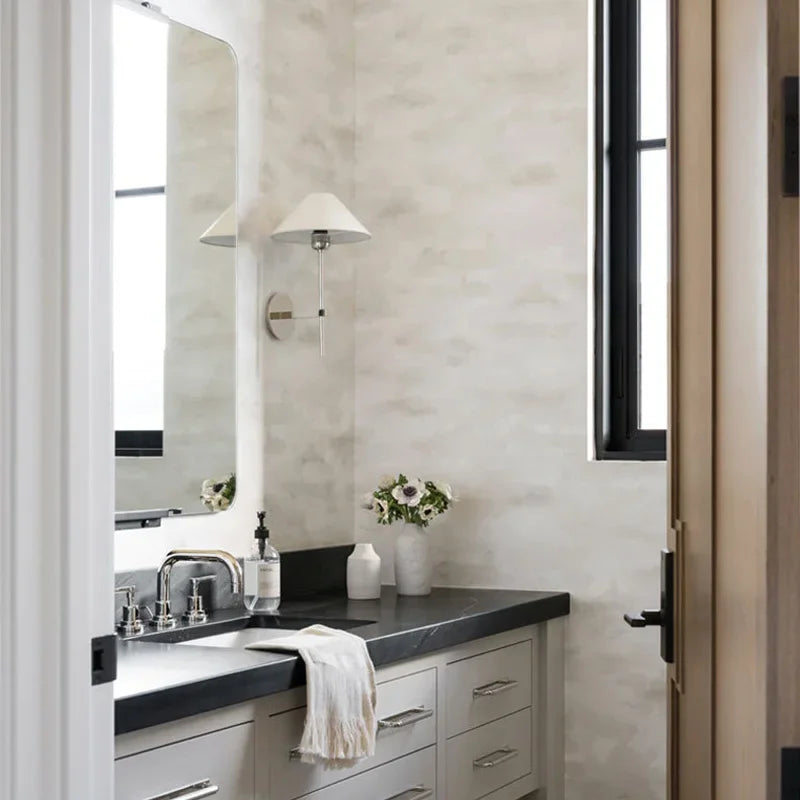 applique nordique en cuivre avec lumière de luxe moderne - vue 5 sur 6