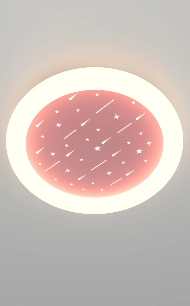 lustre led moderne pour enfants effet pluie de météores 2022