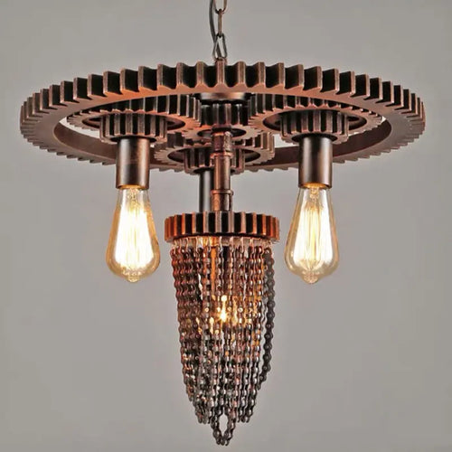 Vintage Style industriel fer Art plomberie suspension lampe Restaurant café Bar Table équipement créatif suspension lumières soutien-gorge