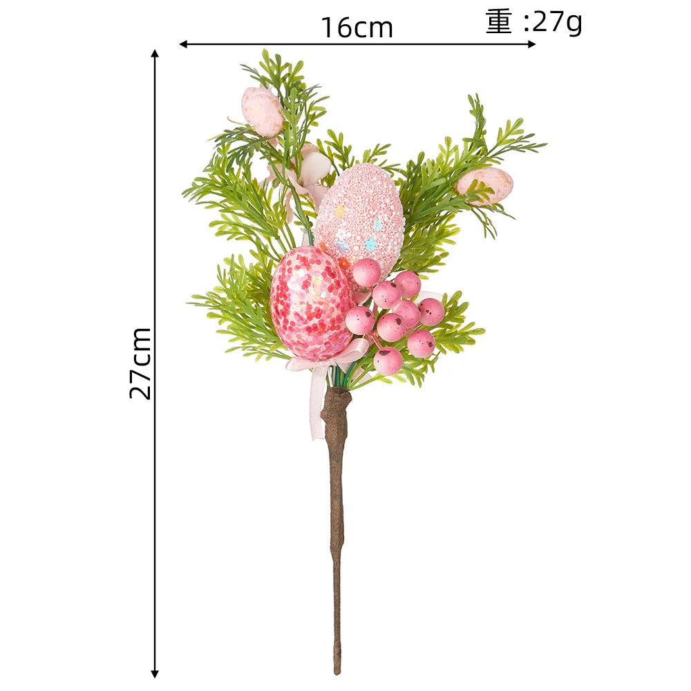 branche d'oeufs de pâques pour décorations florales et jardin - vue 13 sur 13