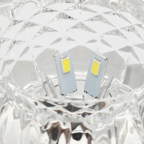 Plafonniers en cristal LED lampe d'allée projecteur salon couloir entrée Downlight en acier inoxydable lampe de Base de miroir