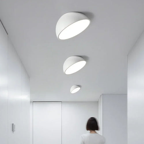 plafonnier moderne rond nordique à gradation pour décoration intérieure - vue 2 sur 14