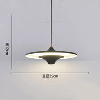 suspension led modernes simples et créatives nordiques