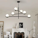 lustre design en verre et métal luminaires suspendus