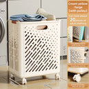 panier à linge pliable avec roulettes grande capacité multifonctionnel