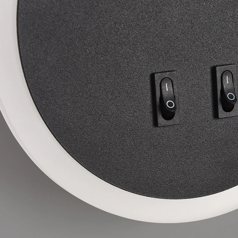 applique murale à led moderne avec port usb pour éclairage d'ambiance - vue 6 sur 8