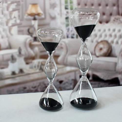 sablier créatif en verre pour décoration et cadeaux - vue 7 sur 11
