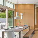 Nordique LED Moderne Danois Designer Art Créatif Restaurant Suspension En Fer Forgé Abat-Jour Bar Café Cuisine Suspension Lampe