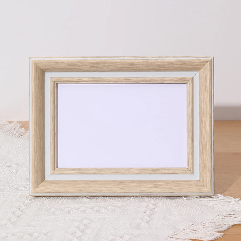 cadre photo en bois pour portraits de famille et mariage - vue 8 sur 10