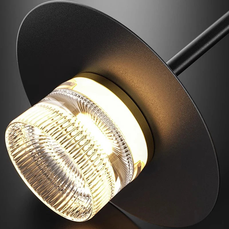 Suspension design en métal et verre - vue 7 sur 14
