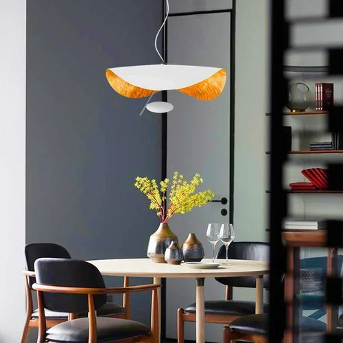 suspension en cuivre design moderne pour éclairage intérieur - vue 3 sur 8