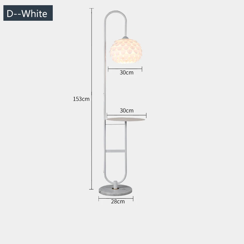 lampadaire en acrylique design pour un éclairage moderne intérieur - vue 8 sur 15