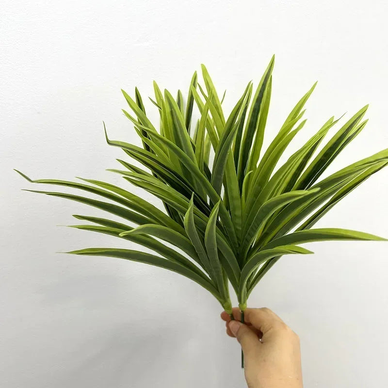 plantes artificielles herbe d'araignée décoration florale mariage - vue 5 sur 7