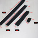 Applique murale extérieures imperméables bande aluminium appliques murales 18W LED noir applique chambre extérieur luminaires extérieurs