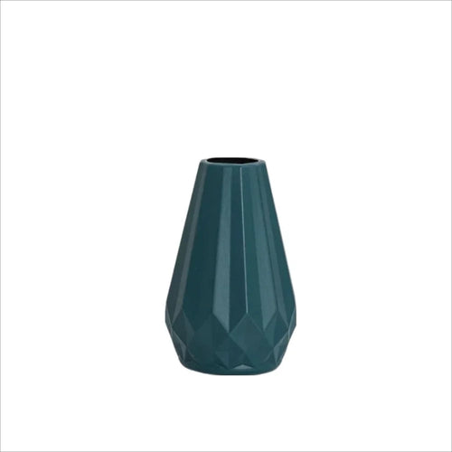 vase à fleurs en diamant style nordique moderne en plastique - vue 10 sur 9