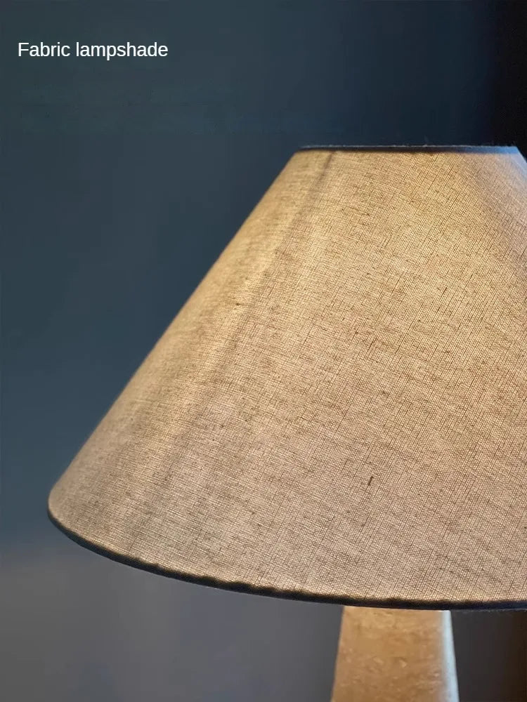 lampe à poser en pierre rétro design pour décoration intérieure - vue 5 sur 7