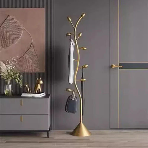 etagère moderne pour vêtements au style industriel élégant - vue 5 sur 10