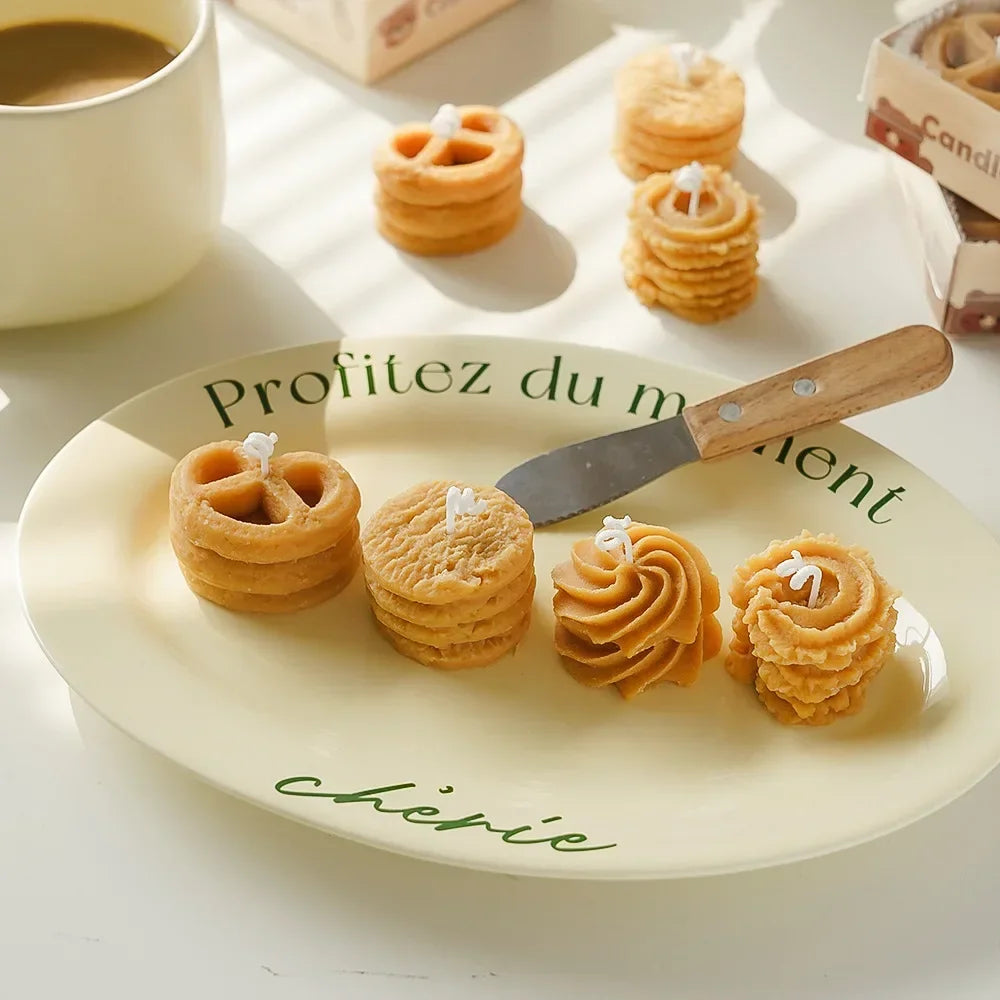 coffret cadeau bougies aromathérapie biscuits créatifs et cire à modeler - vue 4 sur 7
