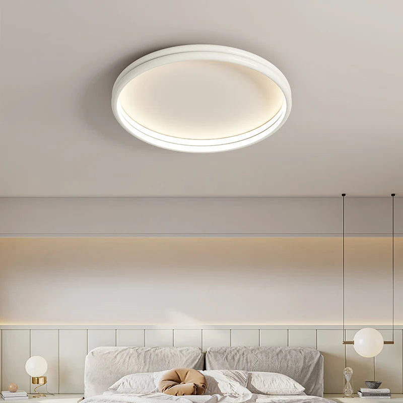 Plafonnier led forme ronde intérieur éclairage - vue 7 sur 16