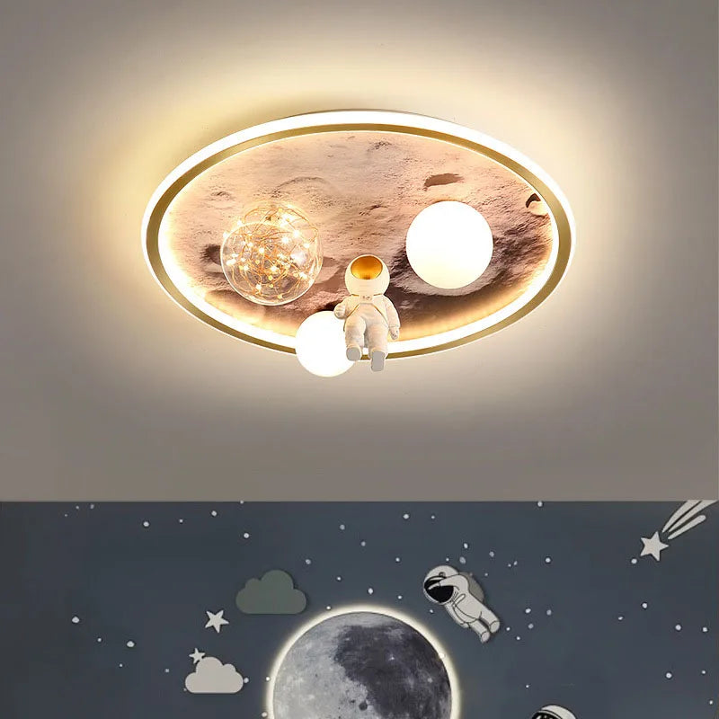 Plafonnier LED moderne pour une décoration intérieure élégante - vue 5 sur 16