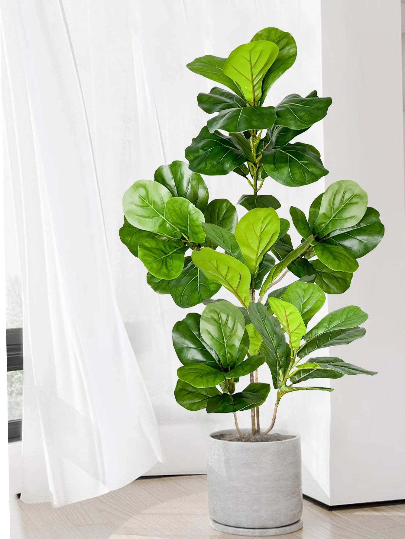 grand arbre ficus artificiel pour décoration intérieure et extérieure - vue 5 sur 10