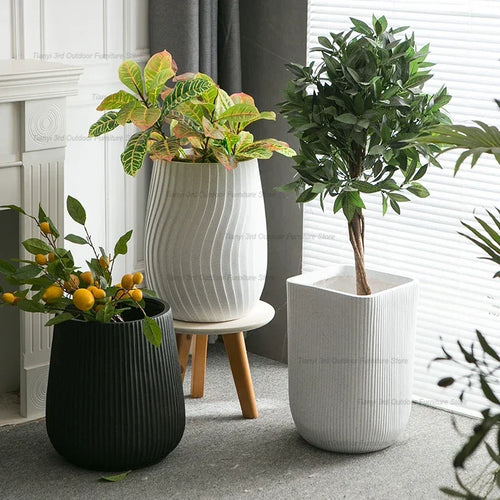 pots de fleurs nordiques design moderne pour jardin et cour - vue 2 sur 11